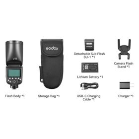 Đèn Flash Godox V1Pro S TTL Hss 1/8000 For Sony