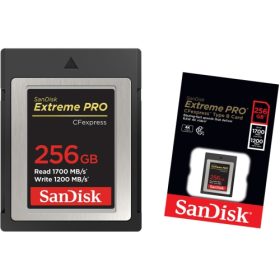 Thẻ Nhớ CFEXPRESS TYPE B CARD SANDISK EXTREME PRO 256GB 1700/1200MB/S