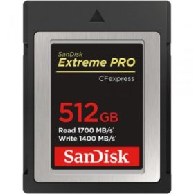 Thẻ Nhớ CFEXPRESS TYPE B CARD SANDISK EXTREME PRO 512GB 1700/1400MB/S