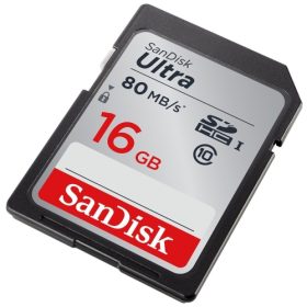 Thẻ Nhớ SANDISK SDHC ULTRA 16GB CLASS 10 80MB/S