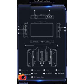 Màn Hình Shimbol ZO600M Wireless Video Transmitter Camera Monitor Transmission System