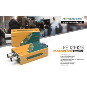 FE1121-12G - Bộ phát/thu mở rộng cáp quang 12G-SDI