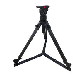 Chân máy Tripod V5 đầu dầu 75, gọn nhẹ và cứng cáp