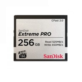 Thẻ Nhớ CFAST 2.0 SANDISK EXTREME PRO 3500X 256GB 525/450 MB/S