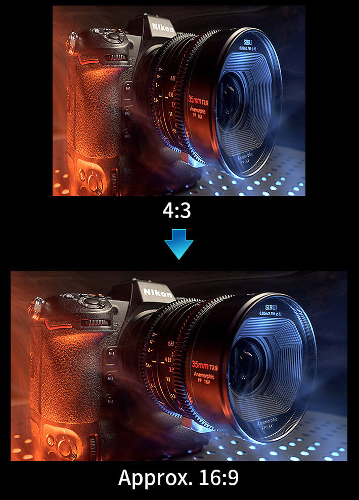 Bộ chuyển đổi biến dạng SIRUI 1.25x