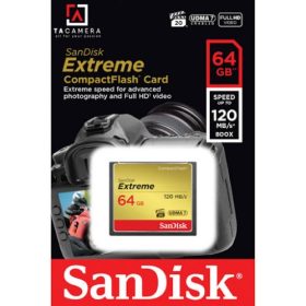 Thẻ Nhớ CF SANDISK EXTREME 64GB 800X 120MB/S