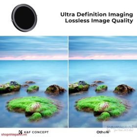 Filter Black Diffusion K&F 1/4 ND2-400 MRC NANO-X 82mm