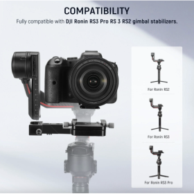 NEEWER CA027 Vertical Camera Mount for Ronin RS3 Pro RS 3 RS 2 Gimbal