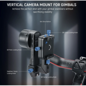 NEEWER CA027 Vertical Camera Mount for Ronin RS3 Pro RS 3 RS 2 Gimbal