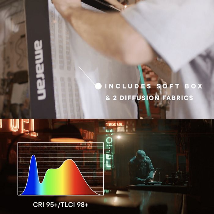 Den Vai Amaran F21c Rgbww Led Gia Re