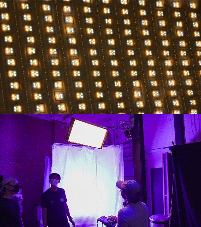 Den Vai Amaran F22c Rgbww Led Mat Chinh Hang