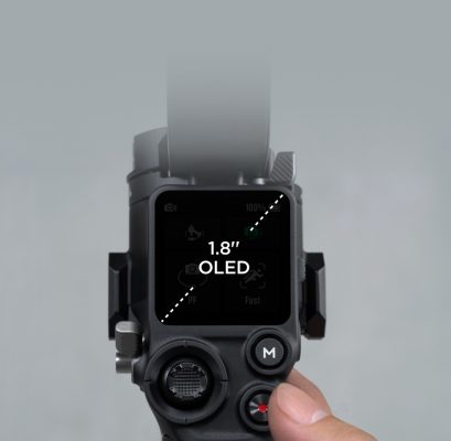 Gimbal sở hữu màn hình cảm ứng 1.8inch