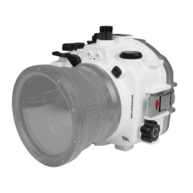 Sony A7S III Salted Line series 40M/130FT Underwater Waterproof camera housing body only. White