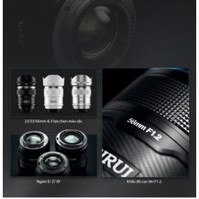 Bộ SET ống kính lấy nét tự động khung SIRUI Sniper Series F1.2 APS-C ( 23mm+33mm+56mm)