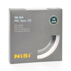 Filter NiSi 82mm True Color Pro Nano CPL | Kính lọc CPL cắt được phản sáng cho máy ảnh