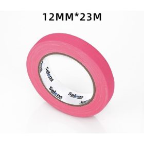 (Loại mỏng) Băng keo màu Selens Gaffers Tape 4 màu , băng huỳnh quang UV để trang trí sân khấu, thiết bị dán nhãn sàn.