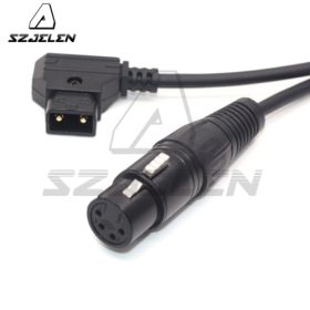 Dây nguồn D-Tap Cổng B sang dây nguồn cáp 4 chân XLR nữ 12V