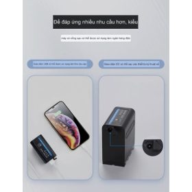 Pin NPF 970/F980 10000Wh cho đèn Led, máy ảnh