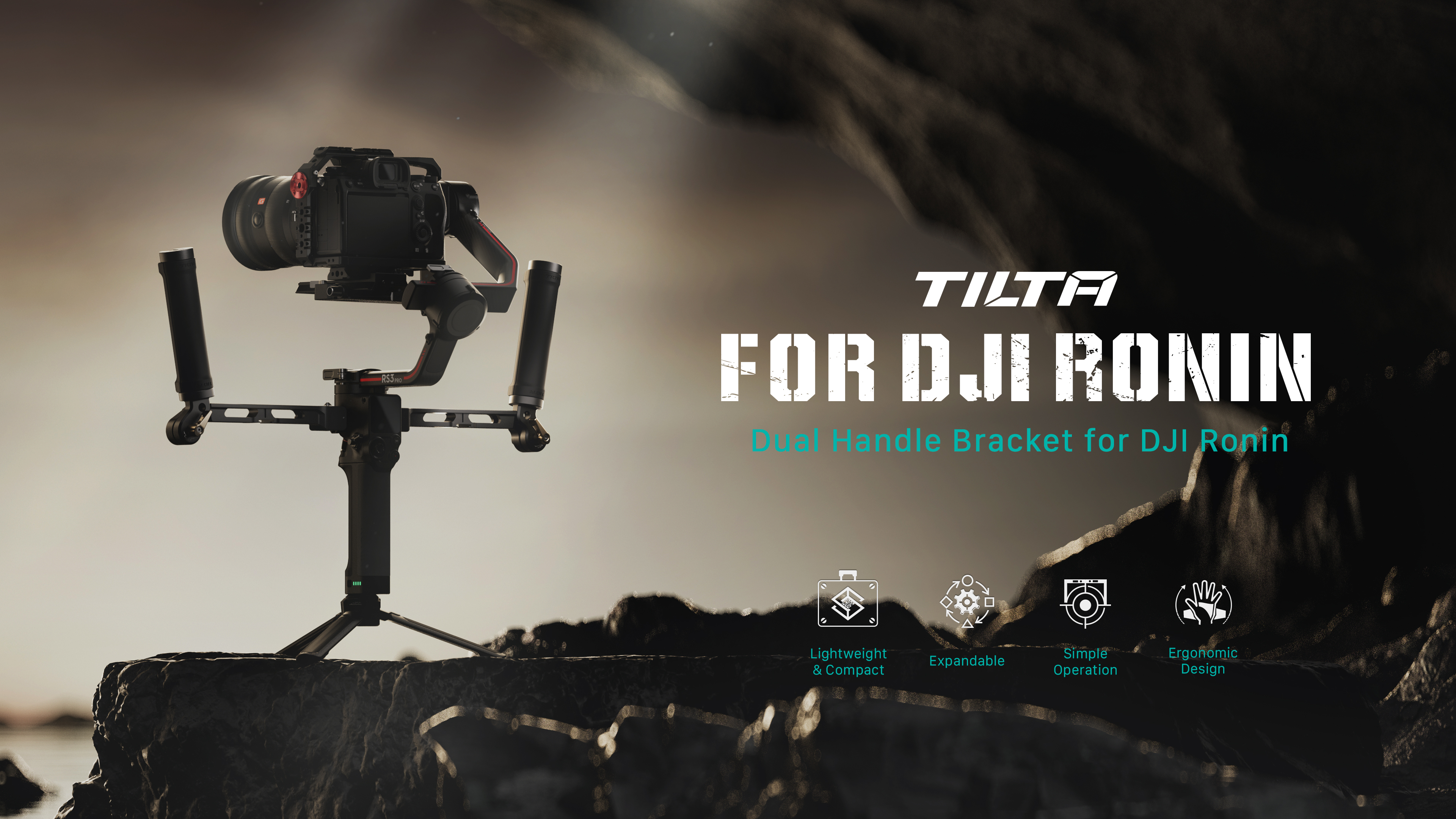 Giá đỡ tay cầm kép cho DJI Ronin