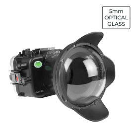 Sony FX3 40M/130FT Underwater camera housing with 6